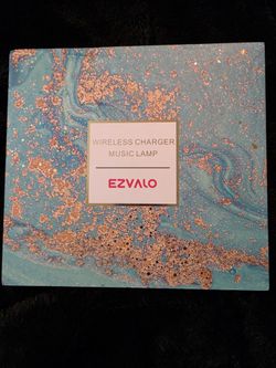 EZVALO Wireless Charger Music Lamp, a 4-in-1 bedside device.