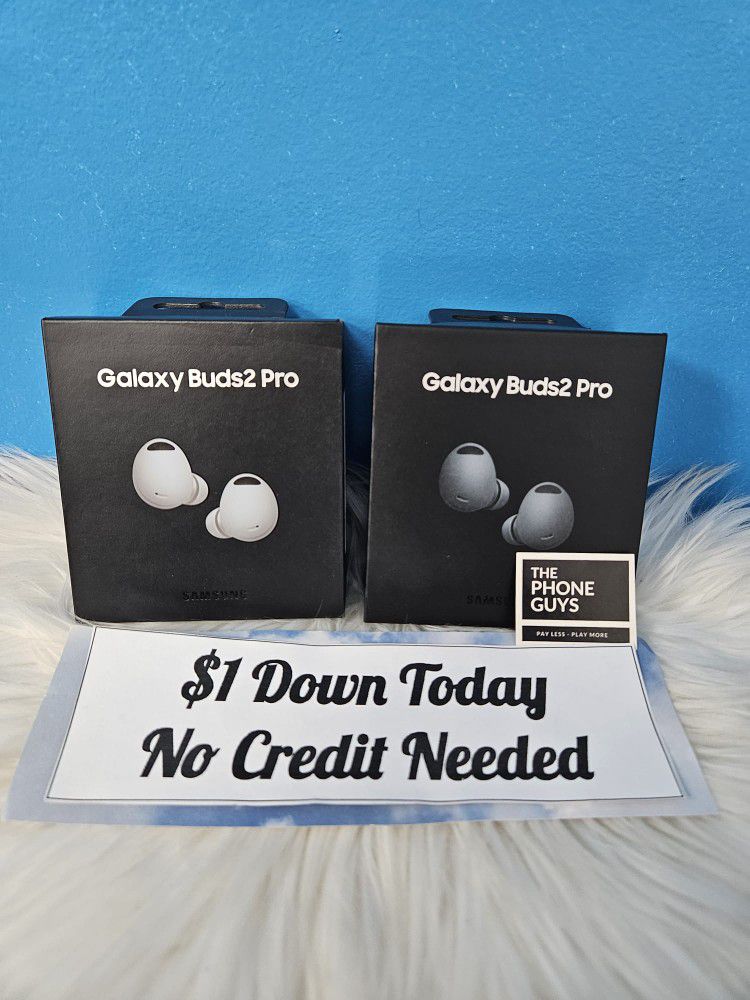 Samsung Galaxy Buds 2 Pro Wireless Headphones New - PAY $1 To Take It Home - Pay the rest later