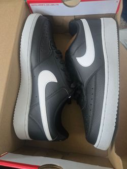 Nike Men's Court Vision Low Next Nature Sneakers DH2987 001, Size 9, Womens 10.5