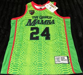 Kobe The Grinch Snake Skin Jersey (L)