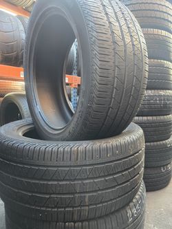 285/45/20 (2) tires continentall about 70% life