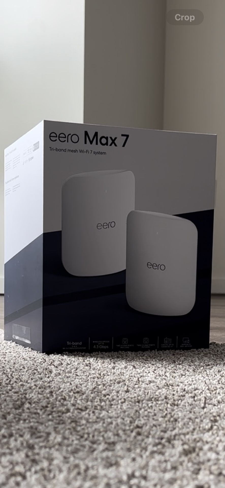 eero Max 7 Wi-Fi Router/Extender Pack Of 2