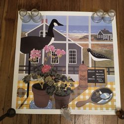 Maggie Meredith Signed And Numbered Poster 25" x 25"
