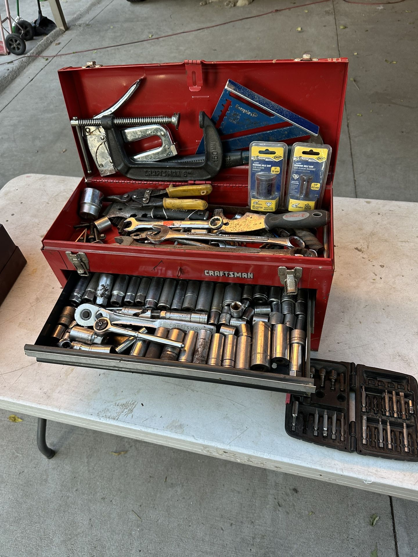 Craftsman Tool Box With Tools In It