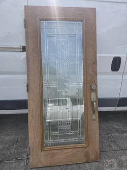 Oja de Puerta Exterior En Buenas Condiciones