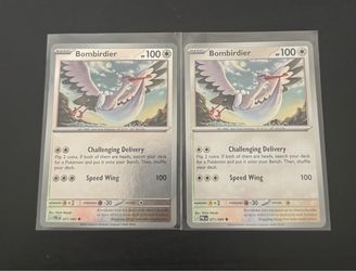 Pokémon Bombirdier 071/084 Lot x2 – Reverse Holo & Regular – Mega Evolution