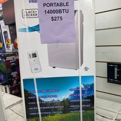 Black+Decker 14000BTU Portable Air Conditioner 