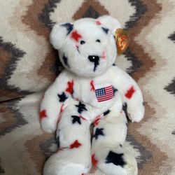 TY Beanie Buddy GLORY the Bear 14" Plush Toy Collectible Beanie Baby