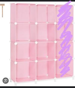 Brand New Pink Cubical Organizer 8cubes