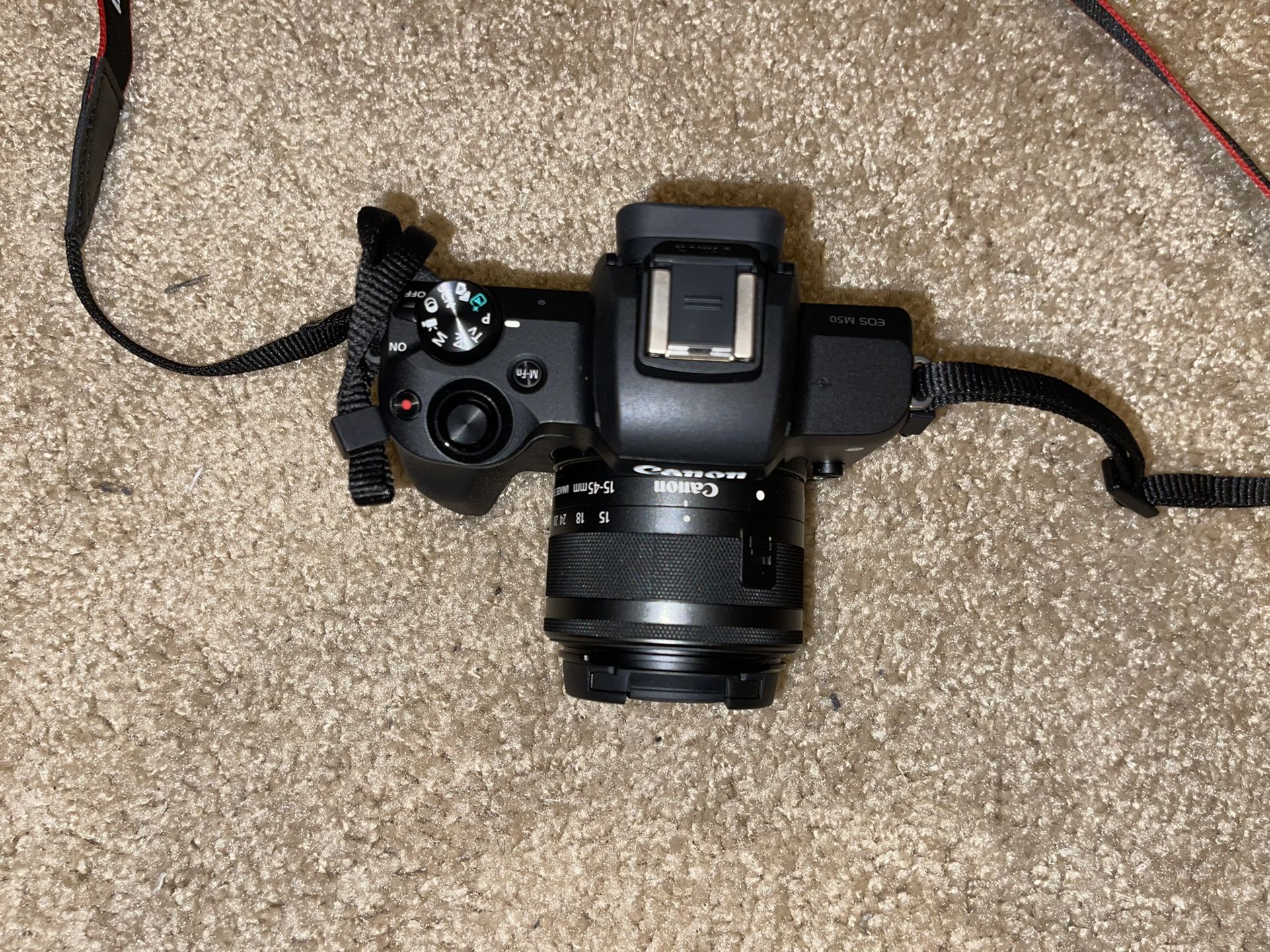 Canon EOS M50 Mirrorless Camera Two Lens Kit with EFM 1545mm f/3.5