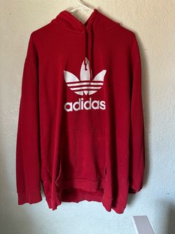 Adidas Originals Trefoil Hoodie Red