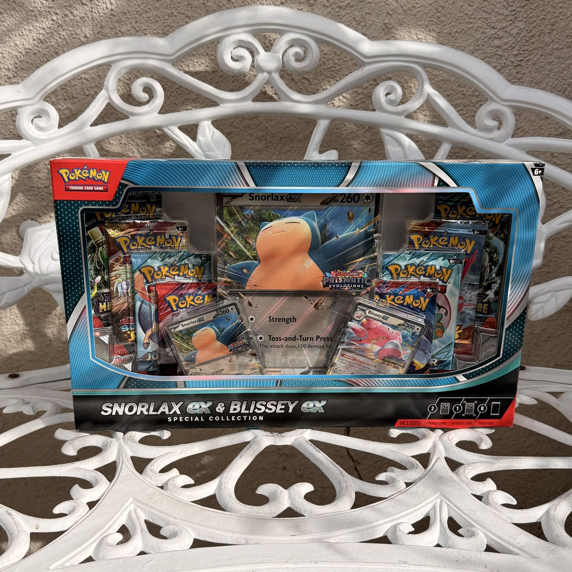 Snorlax Incineroar EX Collection Box - Pokemon