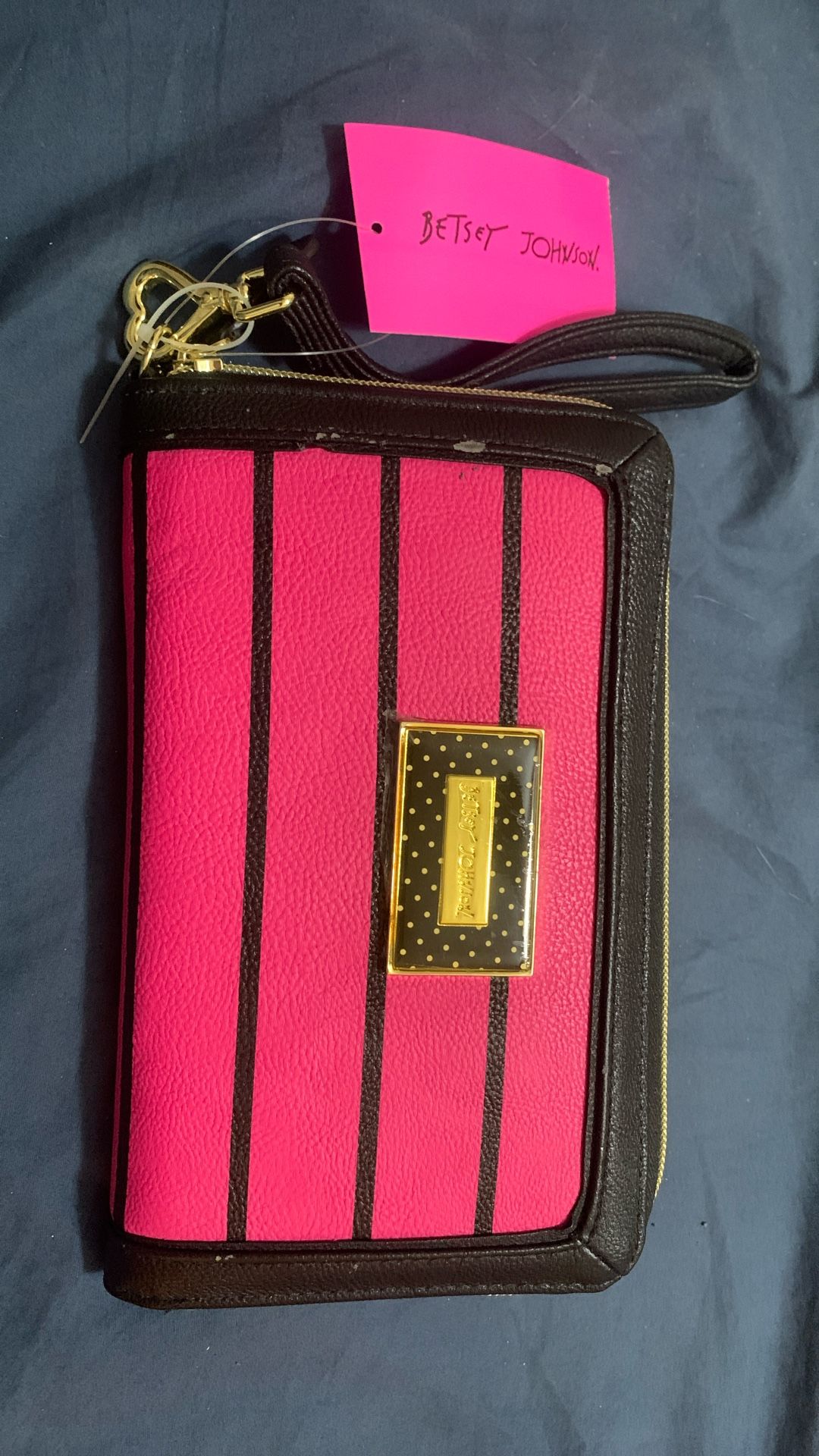 Betsey Johnson Wallet Oversized Satchel 