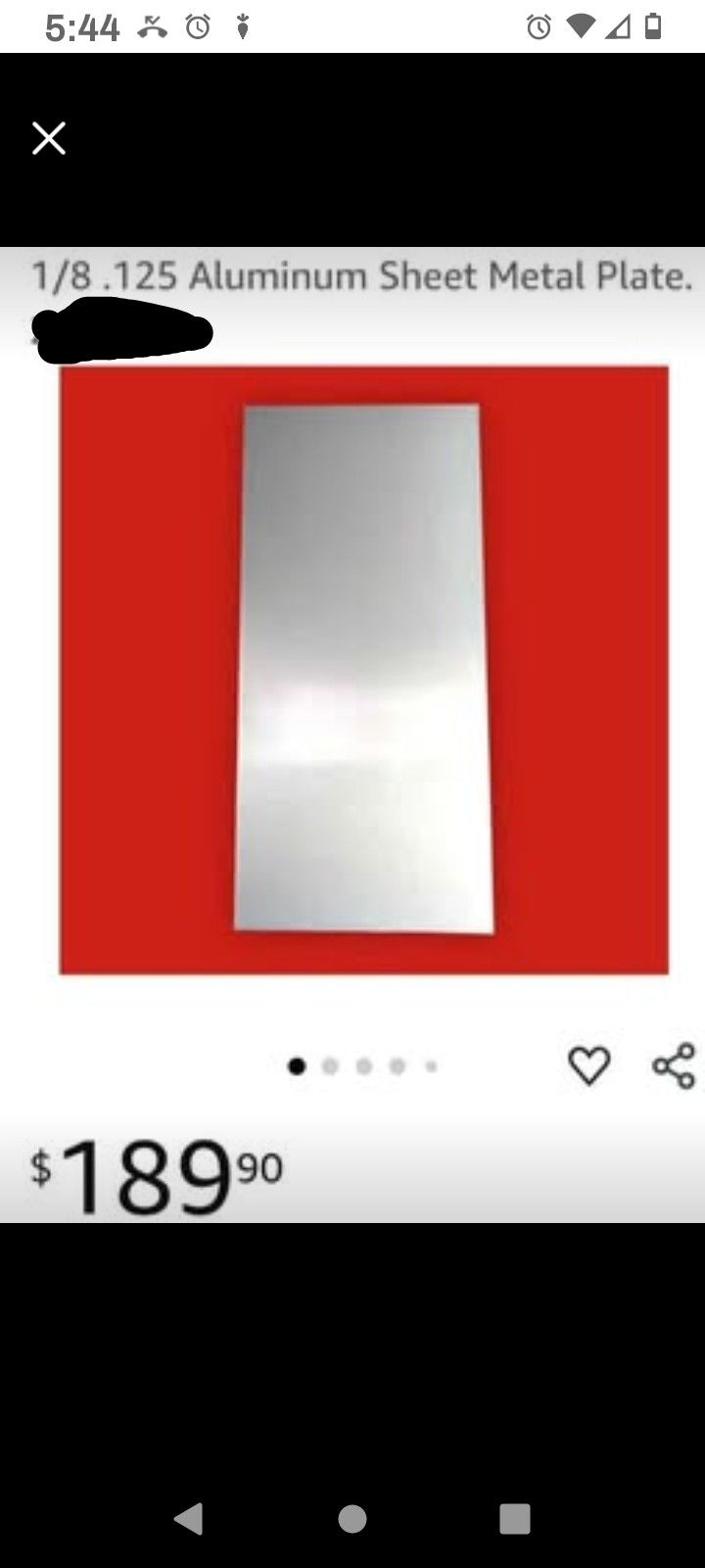 .125 Aluminum Sheets