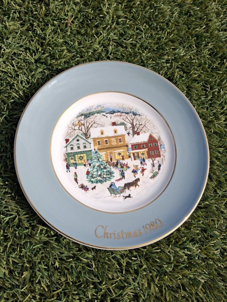 Avon 1980 Christmas Plate