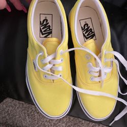 Girls Vans Yellow