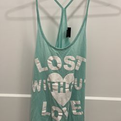Rue 21 Ladies “Love” Tank Top - Size Medium