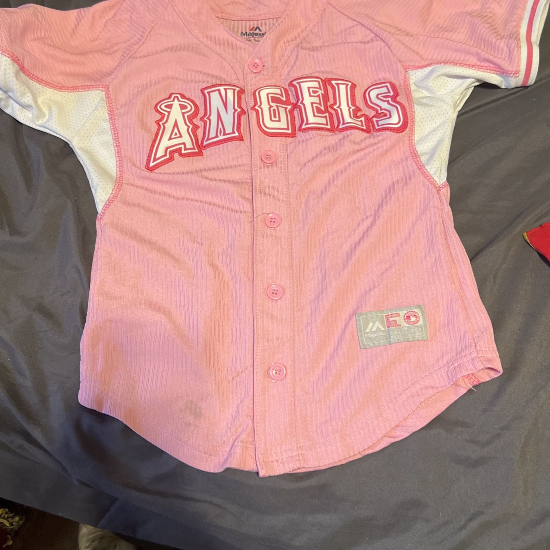 Girls Angels Baseball Jersey