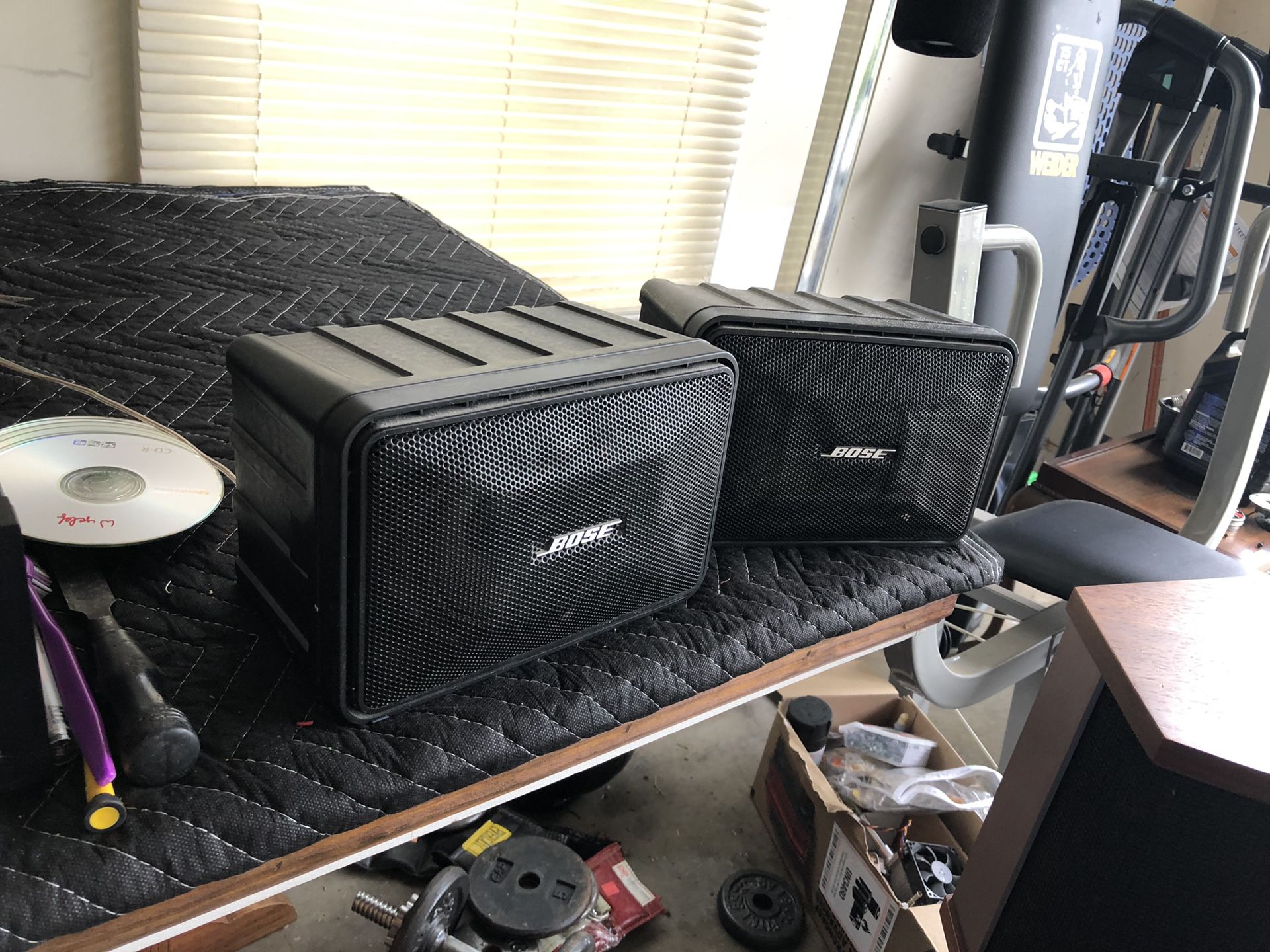 Small Bose speakers