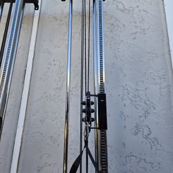 Cable Machine Pulley Exercise Equipment Home Gym 