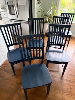 6 kitchen chairs