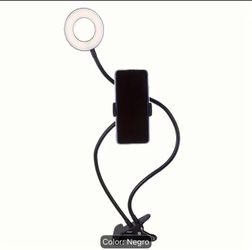 Ring Light with Phone Holder Clip Stand