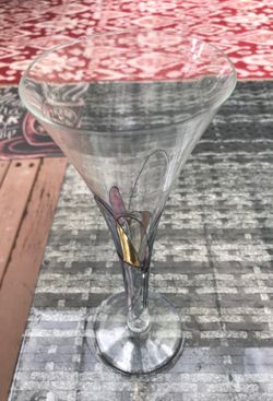 Geometric stain glass champagne flutes