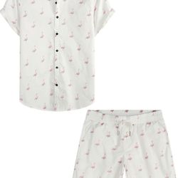 Vatpave Hawaiian Flamingo Set