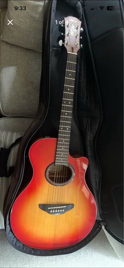 Yamaha electric acoustic guitar