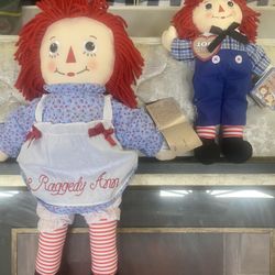 Raggedy Ann and Raggedy Andy