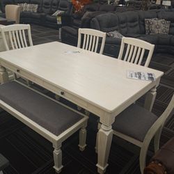 6pc Dining Table Set 