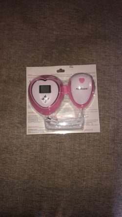 Angelsounds Fetal Doppler heartbeat monitor