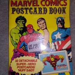 1978 Marvel Comics Postcard Book