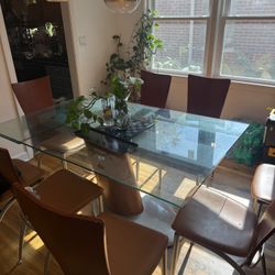 8 Chair & Dining Table