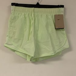 Nike Women’s Dri-Fit Tempo Running Shorts Sz S. Lime. Gt