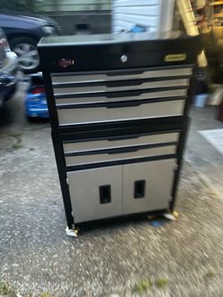 Stanley Tool Chest Box with 6 drawers and 2 doors