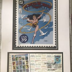 Brand new sealed Wonder Woman 1st Day Issue Print DC Comics Super Heroes