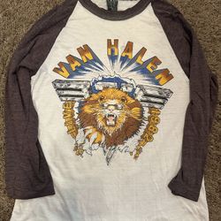 Van Halen Vintage Shirt 1982 Tour Tee