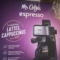 Mr Coffee Steam Espresso Machine 