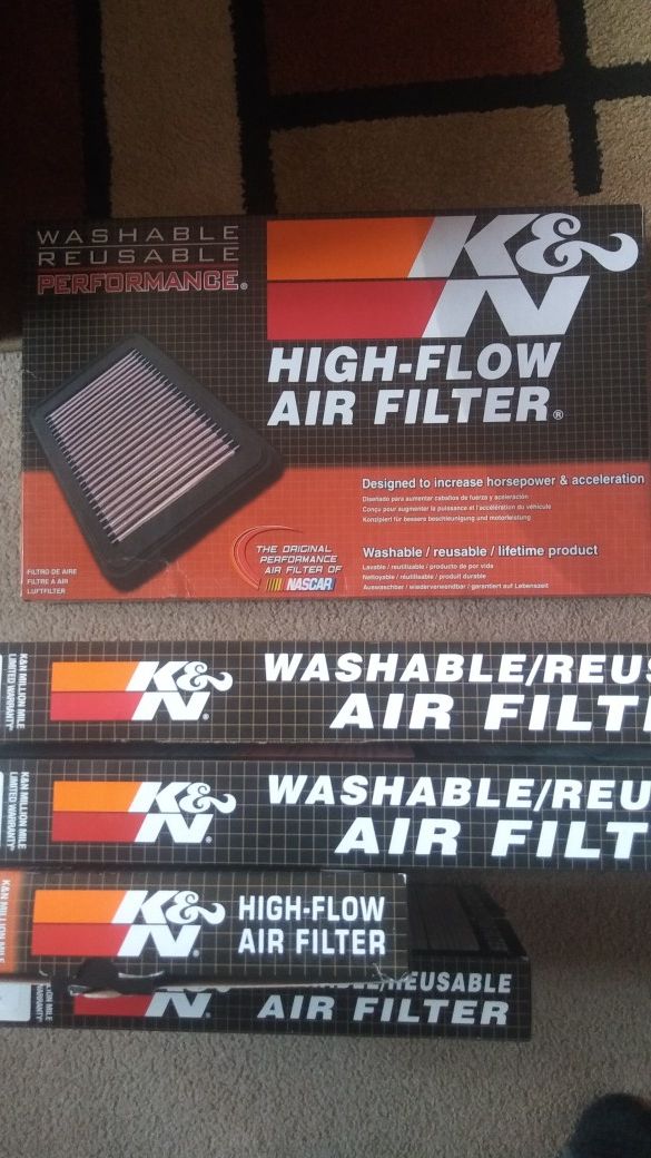 K&N high performances air filter