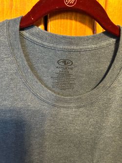 Athletic Works Blue Crew Neck T-Shirt XL