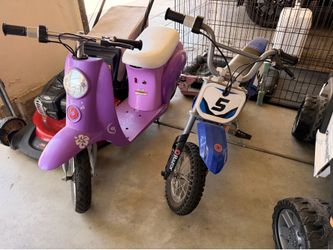 Razor dirtbike razor euro style scooter