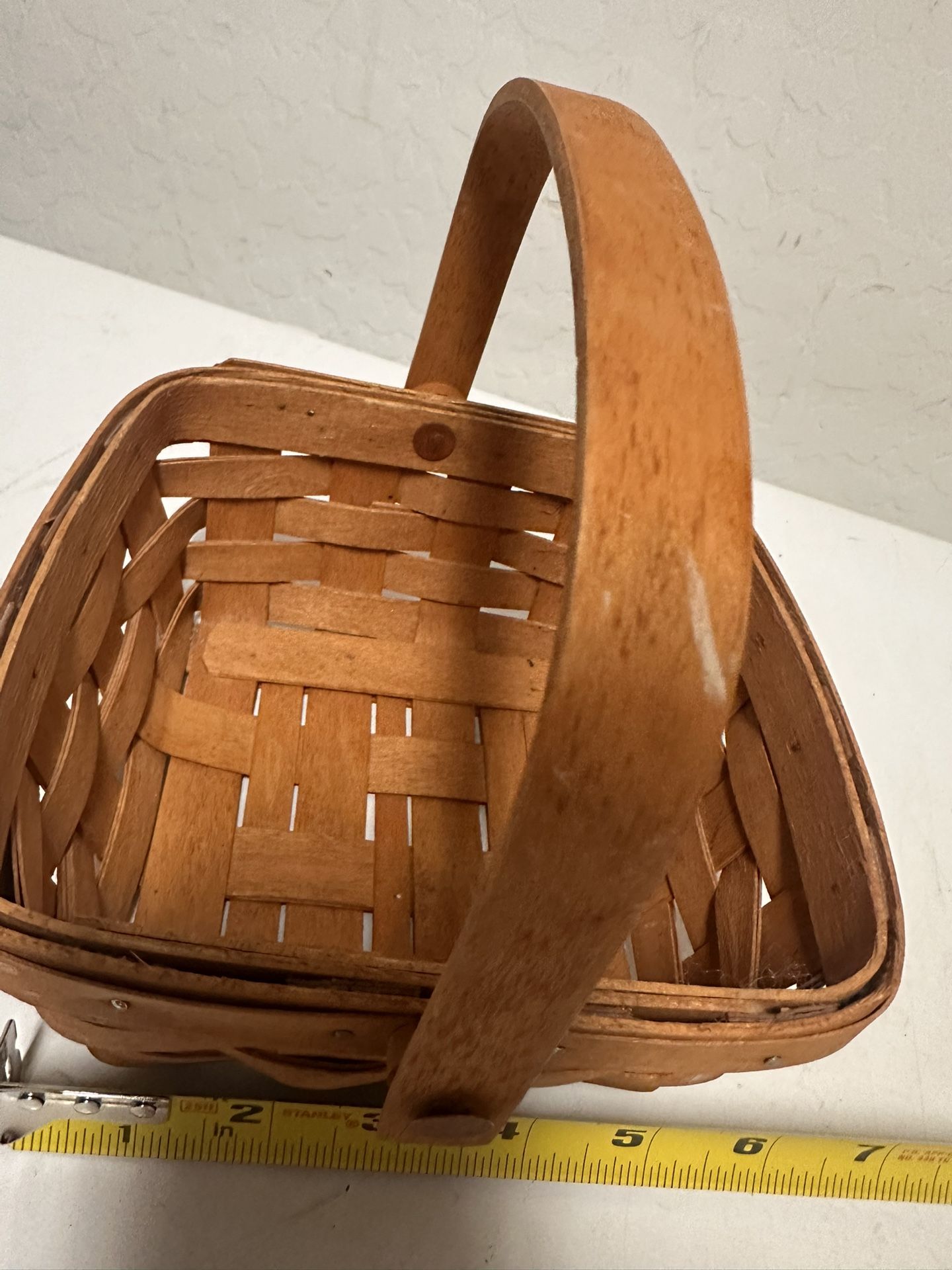 vintage Longaberger square berry basket