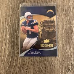2009 Upper Deck Icons Philip Rivers Card