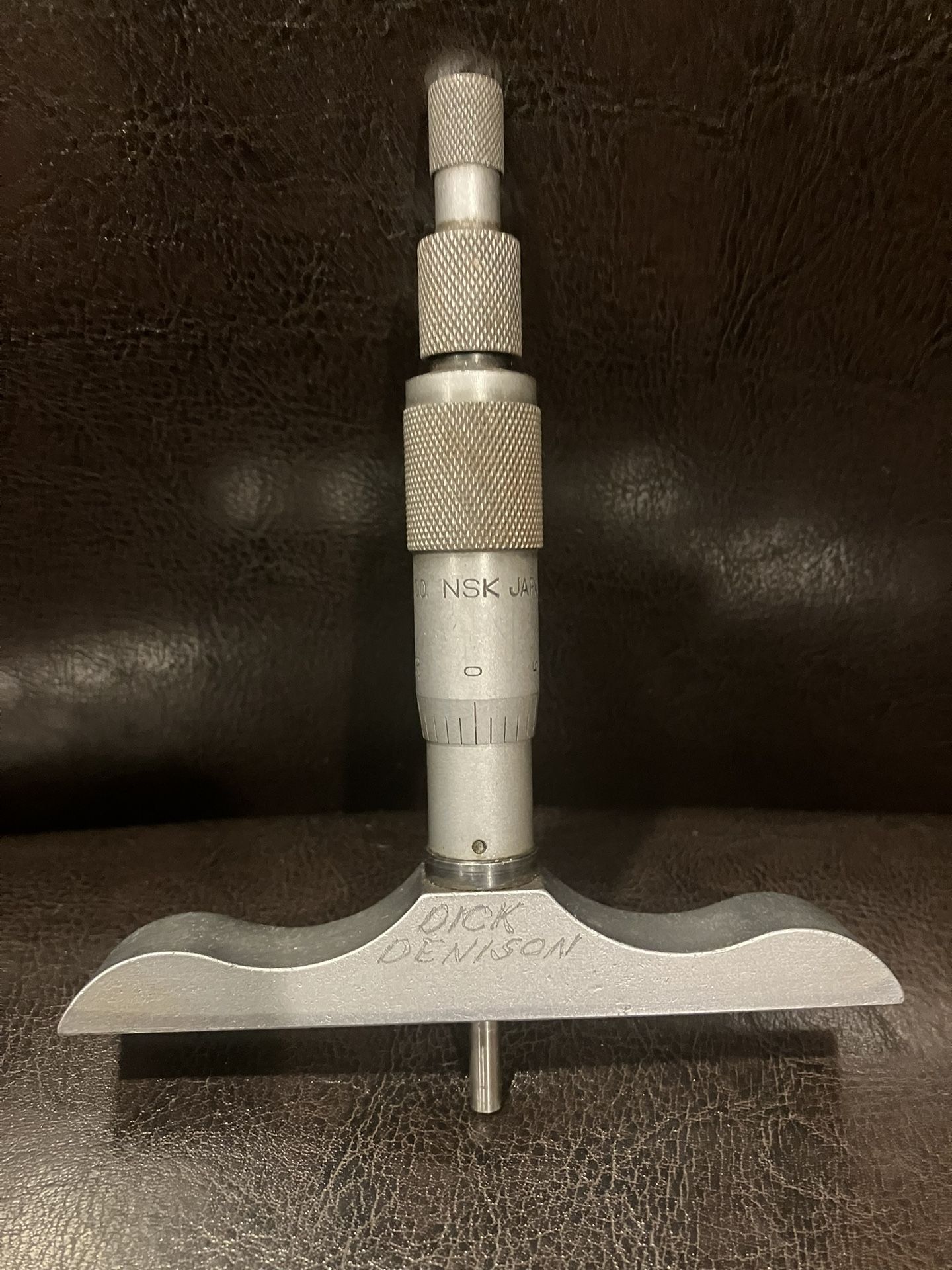 Vintage NSK Depth Micrometer
