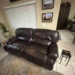 2 Reclining Sofas - Send Offers Must Go