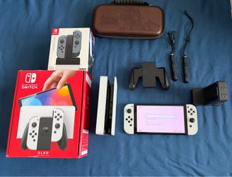 Nintendo Switch OLED Model (White) – Like New