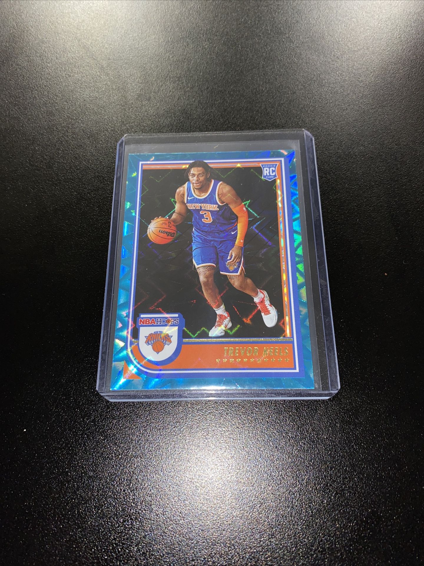 2022-23 NBA Hoops #267 Trevor Keels New York Knicks Rookie Card