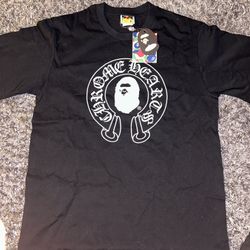 Bape/Chrome heart Shirt