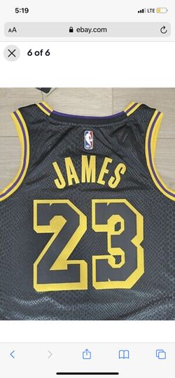 Lebron James Black Jersey ( All sizes Available) for Sale in Orange